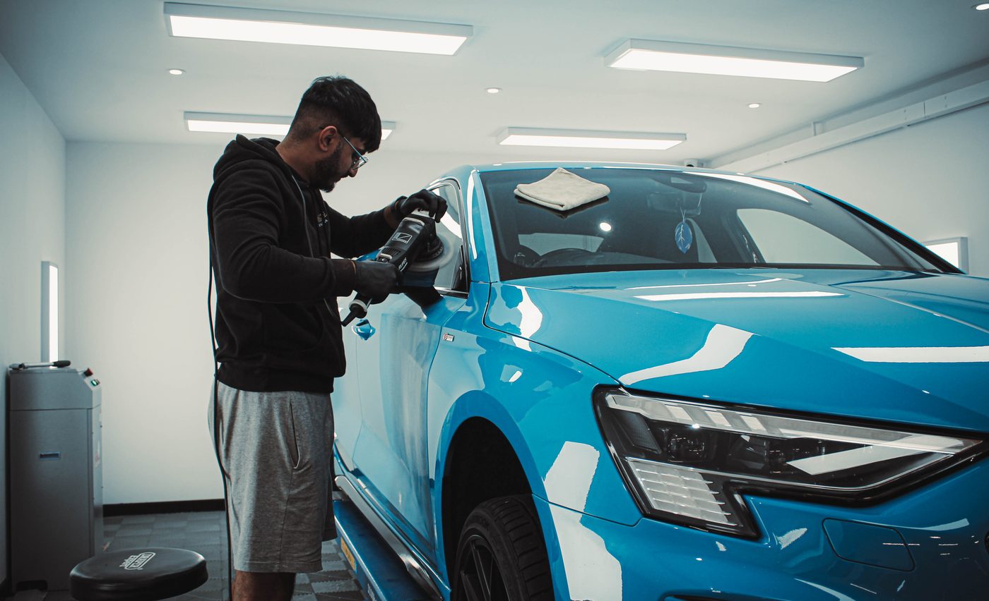 Used car paint correction